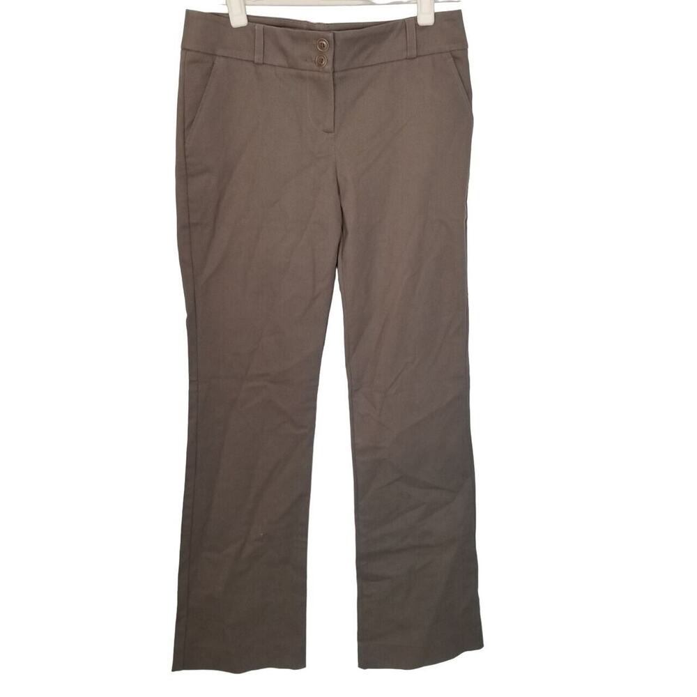 Tommy Bahama Womens Twill You Love Me Trouser Pants Size 4 Straight Leg Stretch